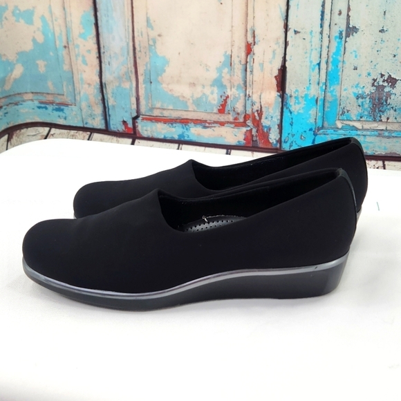 SAS Black Bliss Slip On Loafers